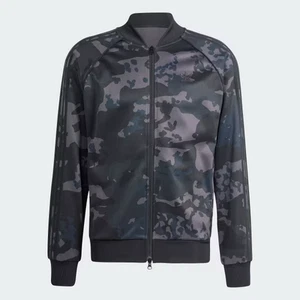 New ADIDAS originals superstar CAMO RUN DMC TRACK TOP JACKET BLACK CLASSIC MEN - Picture 1 of 17