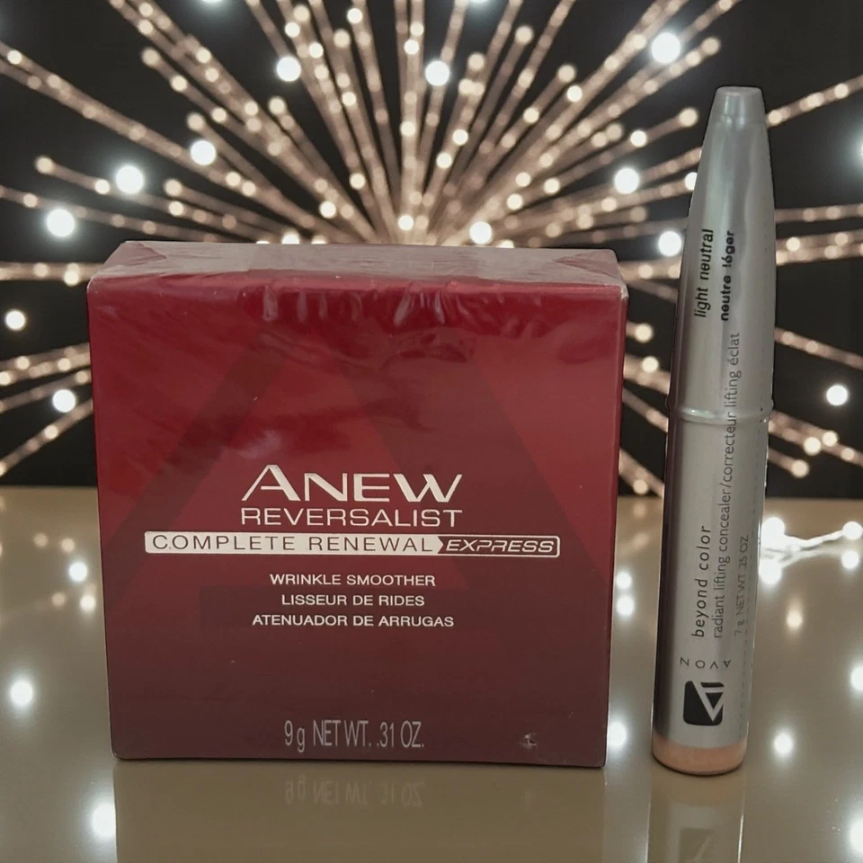 Sealed Avon Anew Reversalist Complete Renewal Express Wrinkle Smoother 0.31 oz - image 1 of 4