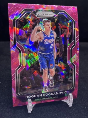 2020-21 Panini Prizm - Bogdan Bogdanovic #27 Pink Ice Prizm - Image 1 of 2