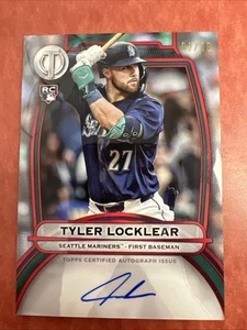 2025 Topps Tribute- Tyler Locklear- RC- Auto- /10 - Picture 1 of 2