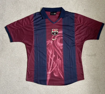 Cactus Jack x FC Barcelona Retro Limited Edition Jersey Football Shirt - Medium - Image 1 of 4