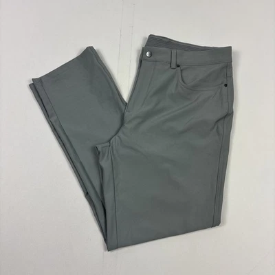 Брюки мужские Greg Norman Ultimate ML75 роскошные 5 карманов серые, 36x30 - Изображение 1 из 4