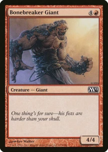 1x FOIL Bonebreaker Giant M12 #123 Magic 2012 MTG Englisch NM/Unplay C Karte - Bild 1 von 1