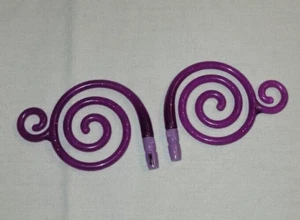 Fijit Friends Willa Purple Glitter Swirl Replacement Ears Antenna Parts - Picture 1 of 4
