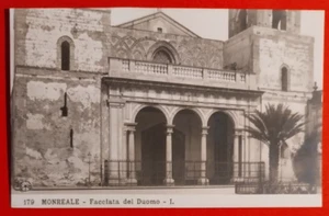 CARTOLINA MONREALE FACCIATA DEL DUOMO ( C 82 ) - Foto 1 di 2