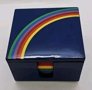 VANDOR IMPORTS San-Francisco JAPAN 6er Set Regenbogen Untersetzer Kunststoff Acryl - Bild 1 von 19