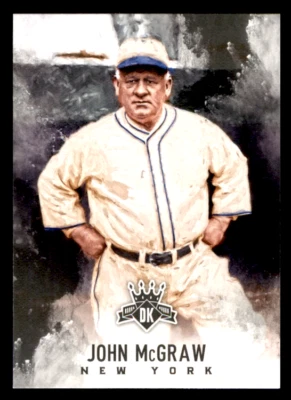 2017 Panini Diamond Kings John McGraw  Grey Framed  #48 New York Giants - Image 1 of 2
