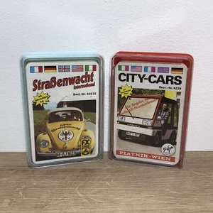 FX Schmid 528 22 StraBenwacht International & City Cars 4225 Playing Cards Rare - Picture 1 of 2