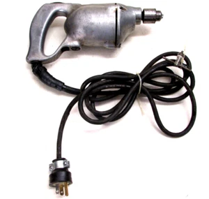 VINTAGE BLACK & DECKER TOOLS 1/4" ELECTRIC DRILL, 110V , Model: JUNIOR - Picture 1 of 9
