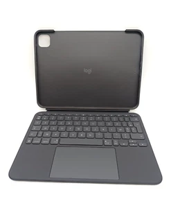 Logitech Combo Touch iPad Pro 11 pollici M4 grafite - AZERTY francese merce di serie B - Foto 1 di 6