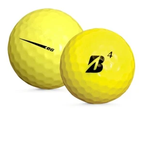 48 Bridgestone E6 2019 Yellow Used Golf Balls Mint AAAAA / Free Shipping - Picture 1 of 1