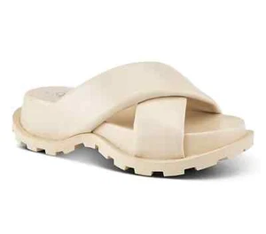 Azura by Spring Step Slide Sandals - Puffie - Bone US37 (6.5-7) - Picture 1 of 1