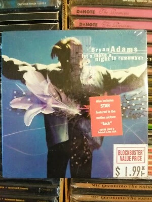 BRYAN ADAMS / Let's Make a Night to Remember CD SINGLE 1996 NEW SEALED — 第 1/2 张图片