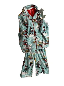 Disney 100 Retro Reimagined Matching Pajama Set - Kids - Size 5 Holiday - Picture 1 of 4
