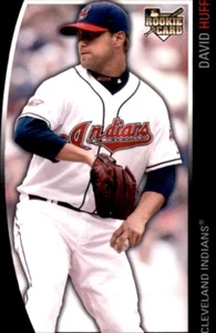 2009 Unique David Huff #d /2699 Rookie RC Parallel Indians #198 - Picture 1 of 2