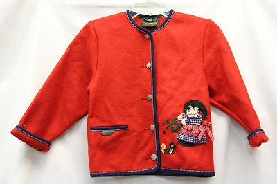 Giesswien девочек 100% шерсти рубашка размер 8 сделано в Австрии отличном состоянии б/у - Изображение 1 из 4