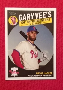 2019 Topps Gary Vee's Top Entrepreneurs Bryce Harper #GV-1 Philadelphia Phillies - Picture 1 of 6
