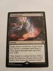 MTG Thoughtseize Iconic Masters 110/249 Regular Rare - Picture 1 of 3