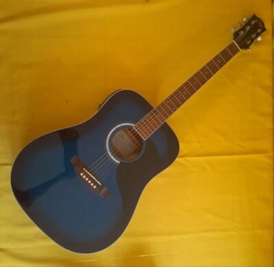 Ranger 6 EQ Blue Sunburst Electrified Acoustic Guitar (Check Description) - Image 1 of 4