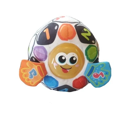 V-Tech Bright Lights Soft Soccer Ball Musical Light Up Baby Sensory Toy 3-36 Mo - Image 1 of 4