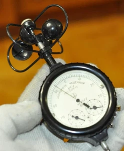 VINTAGE Soviet Cup Manual Anemometer USSR Air speed wind gauge -Tested - Bild 1 von 10