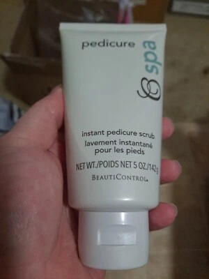 RARE: BeautiControl Pedicure Spa Instant Pedicure Scrub 5 oz. New, Sealed - Image 1 of 3