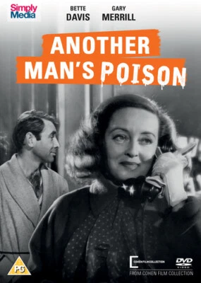 Another Man's Poison DVD (2015) Bette Davis, Rapper (DIR) cert PG Amazing Value - Image 1 of 2