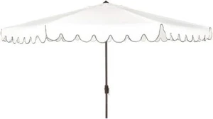 11-Foot Round Crank UV Protected Patio Umbrella - Picture 1 of 9