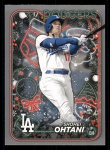 2024 Topps Holiday Silver Glitter #H1 Shohei Ohtani - Imagen 1 de 2