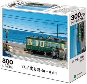 EPOCH Jigsaw Puzzle Japanese Landscape "Enoshima Electric Railway" 300 pcs. - Picture 1 of 2