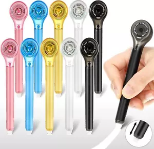 10 Pack Correction Tape Pen Correctional Ink Tape Push Pull Protective - Picture 1 of 5