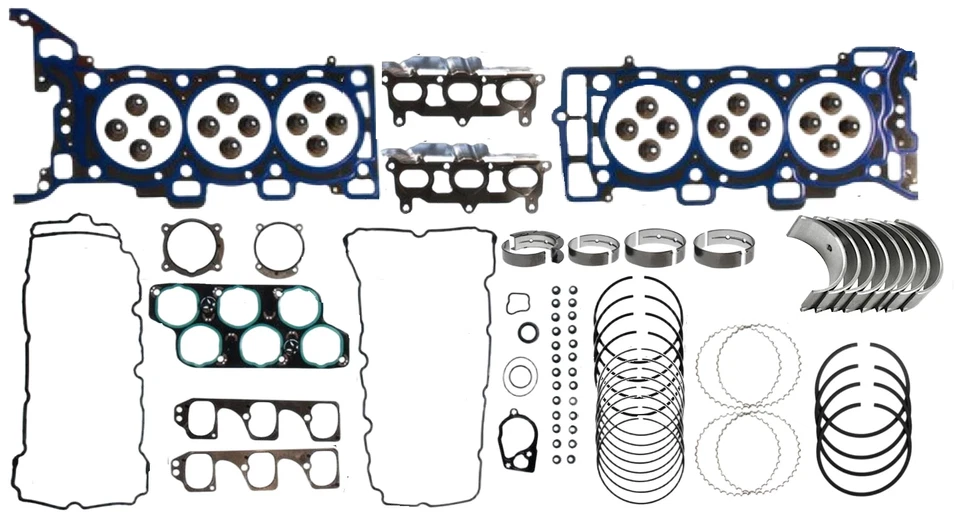 STAGE 1 ENGINE REBUILD KIT FOR HOLDEN CREWMAN VZ ALLOYTEC LE0 3.6L V6 - Image 1 of 1