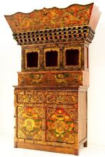 Antique Tibetan Buddhist Shrine cabinet