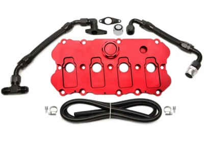 Ventildeckel mit KGE Kit MQB-Plattform EA113 ROT für Audi Seat Skoda VW 2.0 TFSI - Bild 1 von 4