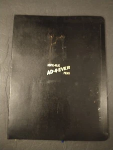 Vintage Pen Kwik-Klik Ink Pen Advertising Salesman Sample Book With Pens - Picture 1 of 9