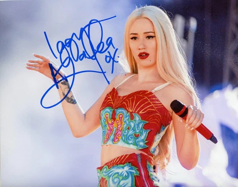 IGGY AZALEA AUTOGRAPH SIGNED 8x10 PHOTO RAP HIP HOP AUSTRALIAN ARTIST COA Cover