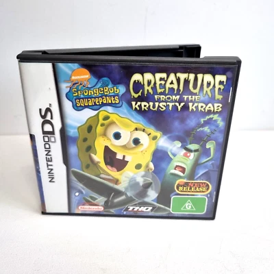 VGC SpongeBob SquarePants: Creature from the Krusty Krab - Nintendo DS Games - Image 1 of 3