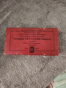 Vintage NEVA-CLOG Staples Genuine Boxes of 1000 (One Box) - Picture 1 of 4