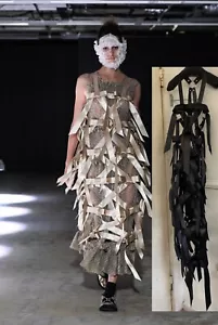 noir kei ninomiya dress bow ss22 black - Picture 1 of 9