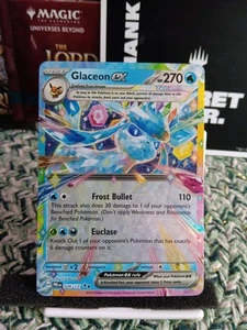 Glaceon ex 026/131 Prismatic Evolutions Double Rare Holo Pokemon - Picture 1 of 2