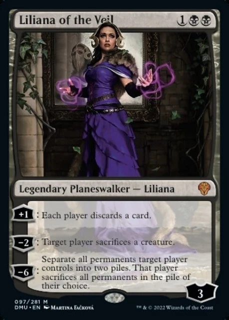 MTG - LILIANA OF THE VEIL - Dominaria United (M) - Image 1 of 1