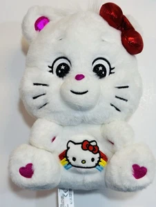 Sanrio x Care Bears Hello Kitty Loves Cheer Bear Special Edition Plüsch - Bild 1 von 3
