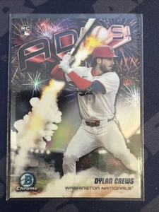 2025 Bowman Chrome - Adios Dylan Crews #AD-5 (RC) - Picture 1 of 2