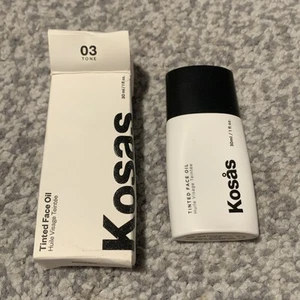 KOSAS Tinted Face Oil Foundation Tone 03 Fair Light Full Size 30ml / 1oz NIB - Picture 1 of 3