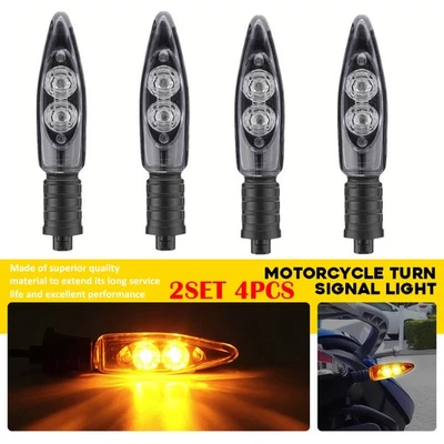 4X Luz indicadora intermitente intermitente de señal de giro para BMW F800R 2009-2016/F700GS 2012-16 EH Foto 1 de 4