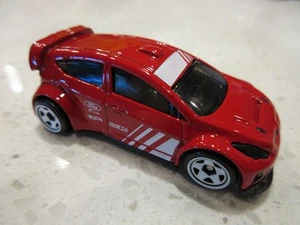 2025 Hot Wheels Silver Series '12 Ford Fiesta ROT Druckguss Spielzeug Rennwagen - Bild 1 von 6