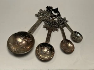 Cucharas medidoras Ganz plateadas: Dash of Faith Peace Love & Joy copos de nieve - Imagen 1 de 13
