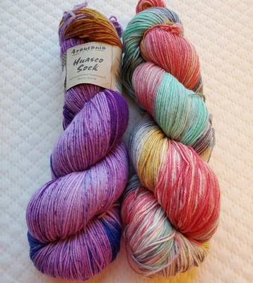 Araucania Huasco Sock Hand Painted Wool Blend Fingering Yarn Multicolor Washable - Image 1 of 4