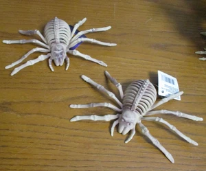2 - Skeleton Spiders Halloween Prop Decor - 9.25" across - Picture 1 of 5