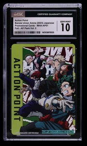 2023 Bandai Promotion Cards Action Point CGC 10 Japanese #MHA-AP01 Foil - AP - Bild 1 von 2